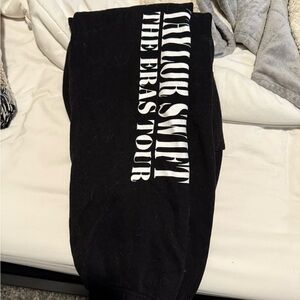 Taylor Swift The Eras Tour Black Sweatpants